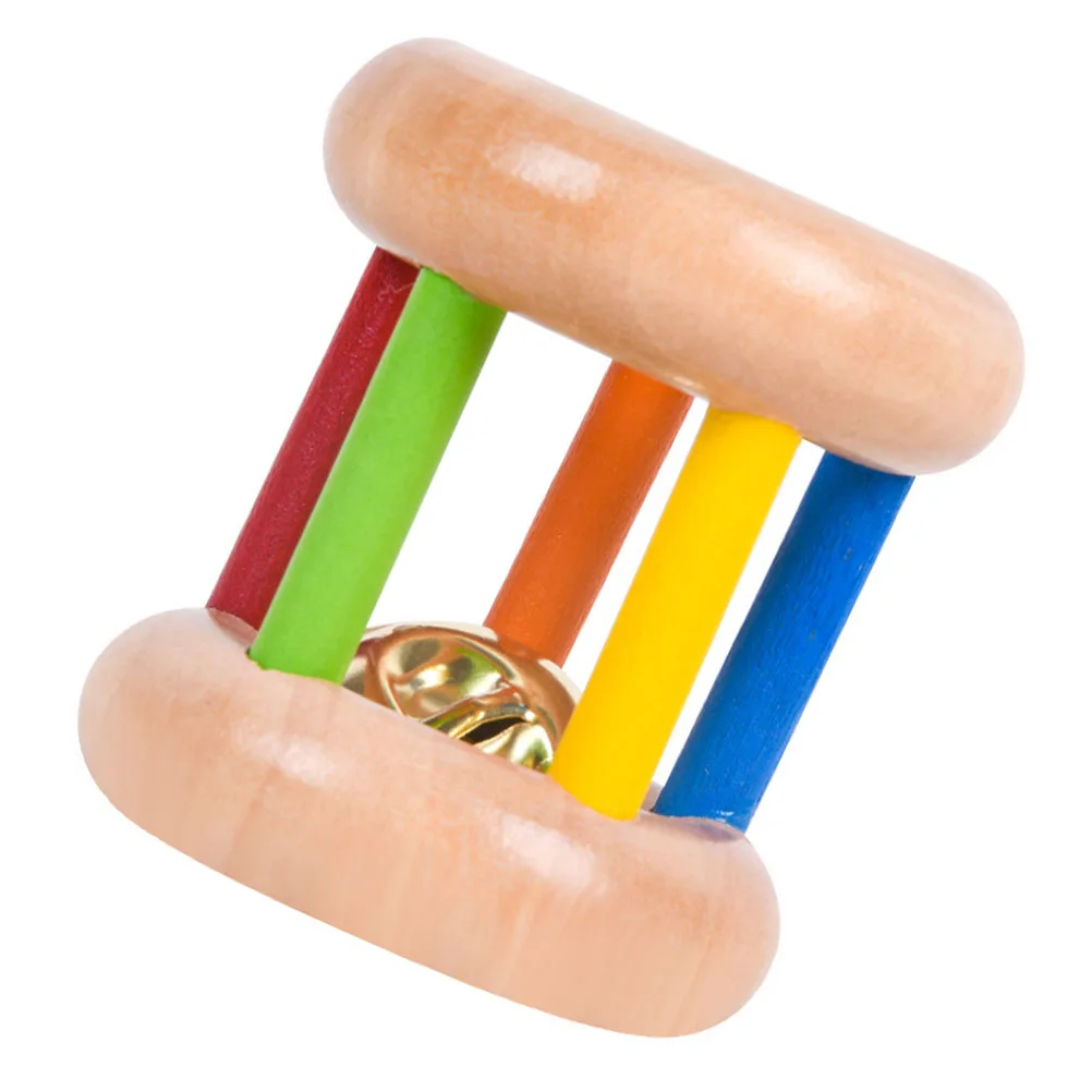 Wooden Colorful Baby Shaking Musical Instrument Educational Plaything Newborn Hand Bell Infant Development
Wooden Colorful Baby Shaking Musical Instrument Educational Plaything Newborn Hand Bell Infant Development