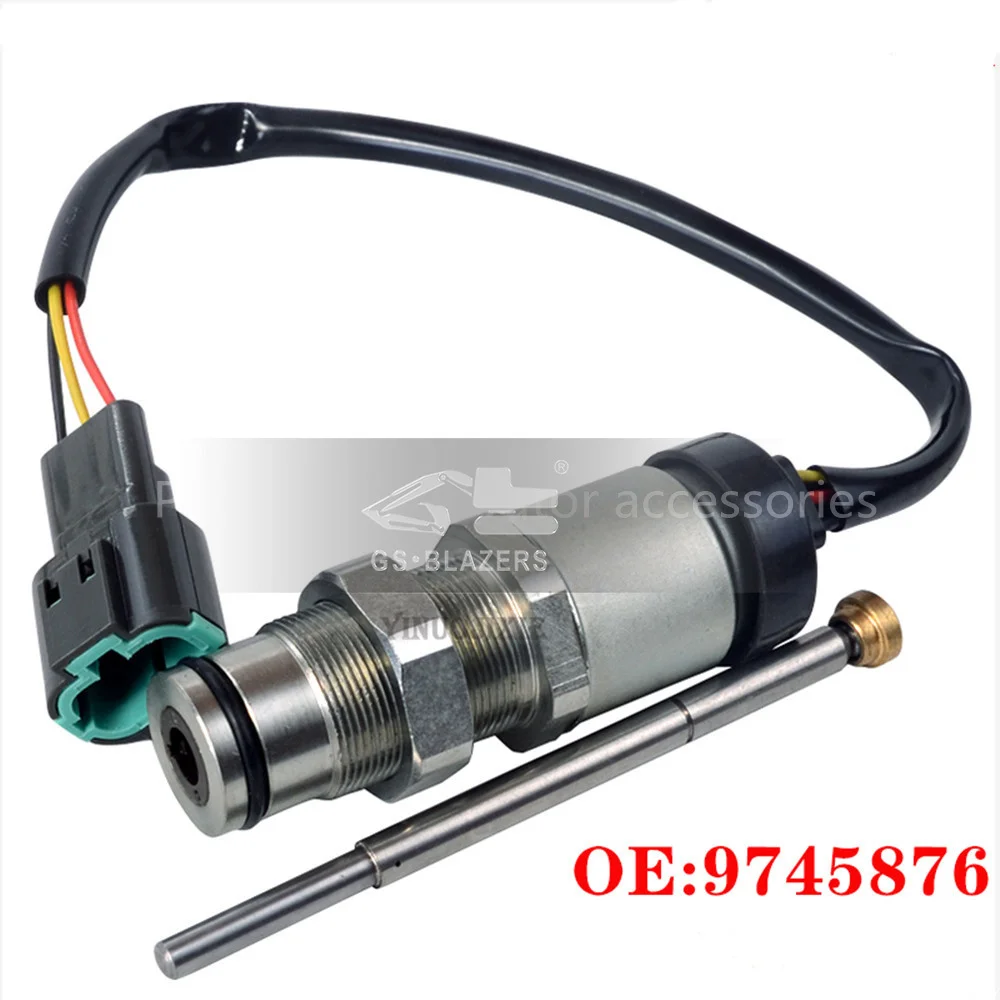 for Hitachi EX120/200-5 6BG1 hydraulic pump main pump lifter shift sensor solenoid valve oil pressure regulator 9745876 excavato
for Hitachi EX120/200-5 6BG1 hydraulic pump main pump lifter shift sensor solenoid valve oil pressure regulator 9745876 excavato