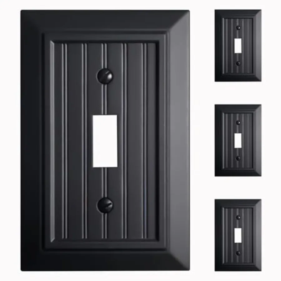 Beadboard Outlet Covers Wall Plates, Bamboo Fiber Light Switch Covers, Natural Material Electric Receptacle Decorative Switch P
Beadboard Outlet Covers Wall Plates, Bamboo Fiber Light Switch Covers, Natural Material Electric Receptacle Decorative Switch P