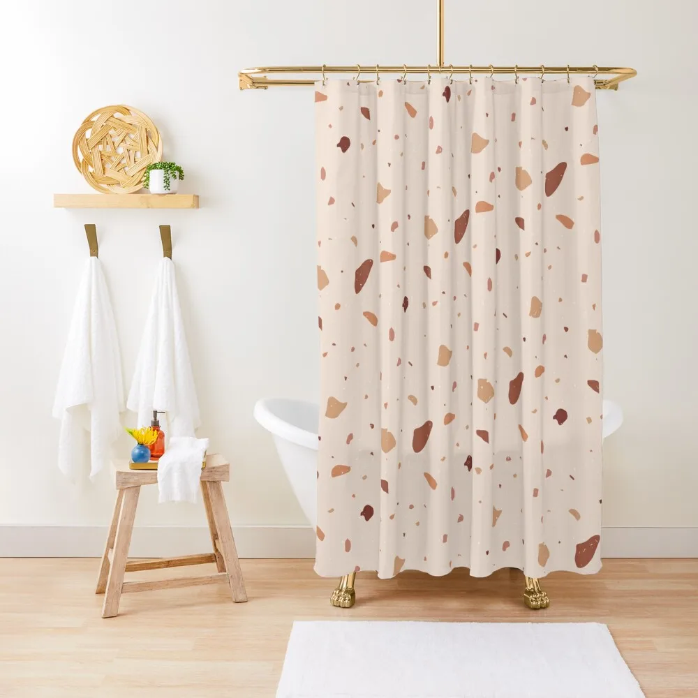 Terracotta Terrazzo Pattern Shower Curtain For The Bathroom Bathroom Shower Set Curtain
Terracotta Terrazzo Pattern Shower Curtain For The Bathroom Bathroom Shower Set Curtain