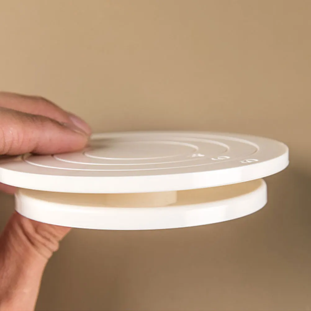 Plastic Cookie Decorating Tool 360 Degree Rotating St Biscuit Turntable Cake Holder Mini Revolving Platform Stable Base
Plastic Cookie Decorating Tool 360 Degree Rotating St Biscuit Turntable Cake Holder Mini Revolving Platform Stable Base