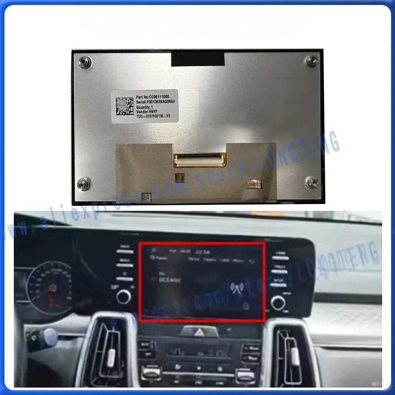 LCD Display Touch Screen for Radio Navigation TDO-0797F00136-V2 V6 TDO-0797F00136-V3 Car Audio LMB5F00136-V3
LCD Display Touch Screen for Radio Navigation TDO-0797F00136-V2 V6 TDO-0797F00136-V3 Car Audio LMB5F00136-V3