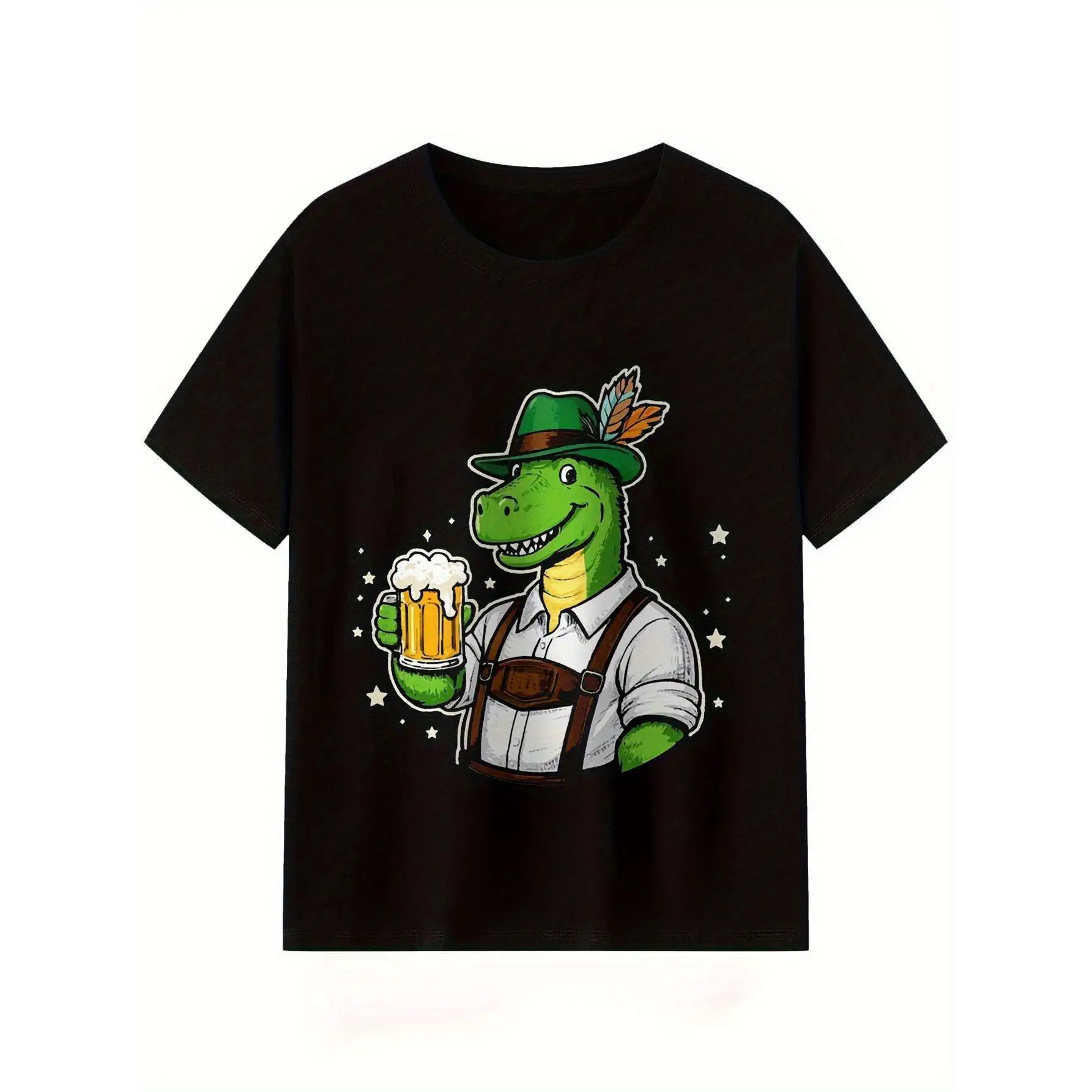 Funny Oktoberfest T-shirt, Vintage Dinosaur Graphic Tee, German Beer Festival Gift, Humorous Dino Lederhosen Shirts for Men
Funny Oktoberfest T-shirt, Vintage Dinosaur Graphic Tee, German Beer Festival Gift, Humorous Dino Lederhosen Shirts for Men