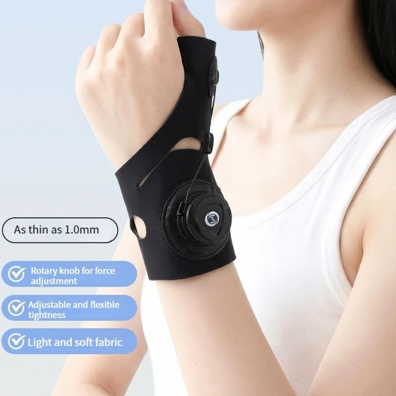 Ergonomic Thumb Wrist Protector Adjustable Knob Thumb Brace Wrist Protections Cover For Gym Enthusiasts And Athletes 24BD
Ergonomic Thumb Wrist Protector Adjustable Knob Thumb Brace Wrist Protections Cover For Gym Enthusiasts And Athletes 24BD