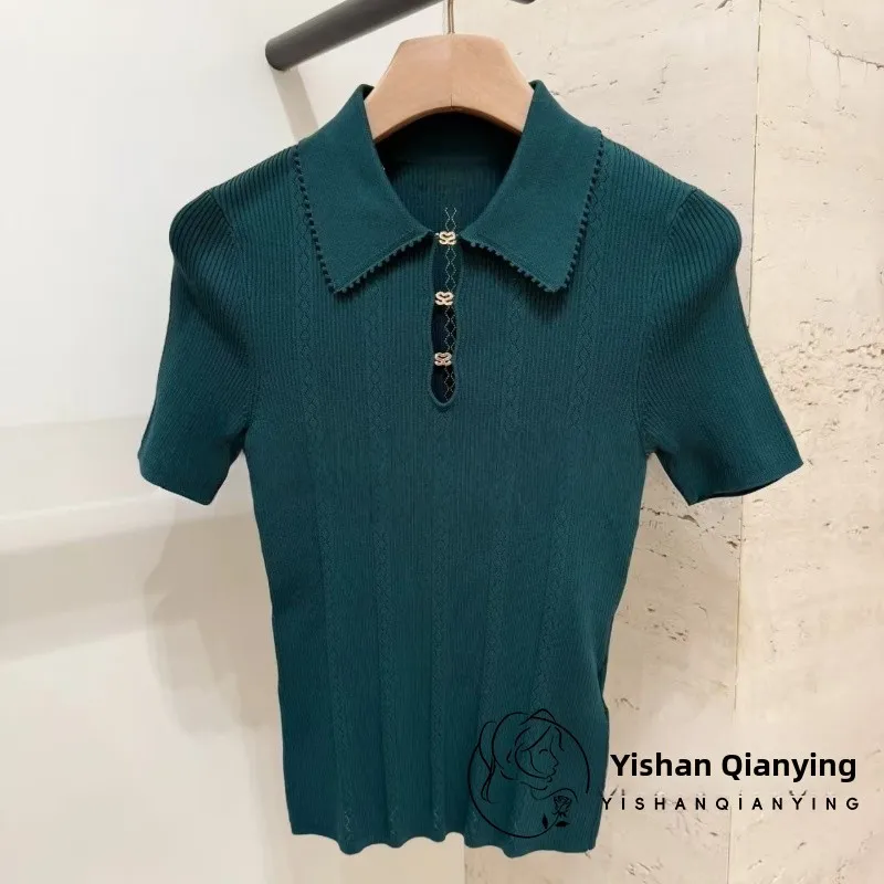 ort Sve Knitted Top Metal Hollow out Slim Fit Women's Faion Early Autumn New Sle Ne Color
ort Sve Knitted Top Metal Hollow out Slim Fit Women's Faion Early Autumn New Sle Ne Color