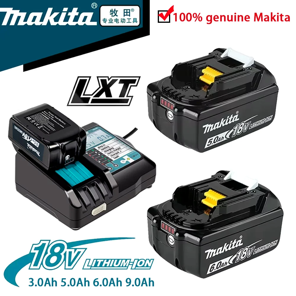 Original Makita 18v battery BL1860 BL1850B BL1850 BL1840 BL1830 Replacement Makita Power Tool Batteries.
Original Makita 18v battery BL1860 BL1850B BL1850 BL1840 BL1830 Replacement Makita Power Tool Batteries.
