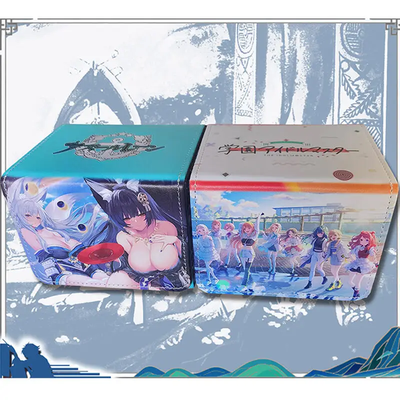 Gakuen Idolmaster Azur Lane WS PTCG DIY кожаная коробка для карт большой емкости утолщенная коробка для хранения карт аниме-игр
Gakuen Idolmaster Azur Lane WS PTCG DIY кожаная коробка для карт большой емкости утолщенная коробка для хранения карт аниме-игр