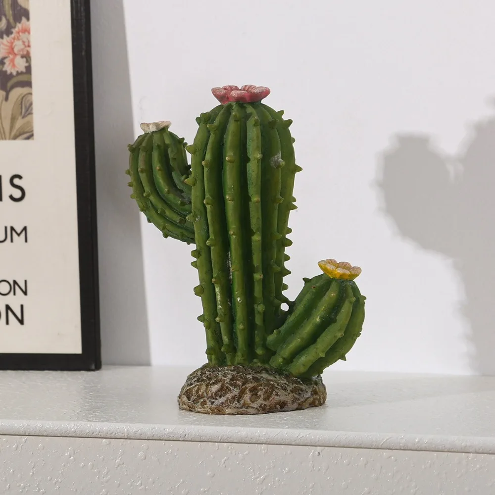 Creative Green Cactus Statue Handmade Weatherproof Cactus Ornaments Resin UV Resistant Miniature Cactus Figures Indoor Decor
Creative Green Cactus Statue Handmade Weatherproof Cactus Ornaments Resin UV Resistant Miniature Cactus Figures Indoor Decor