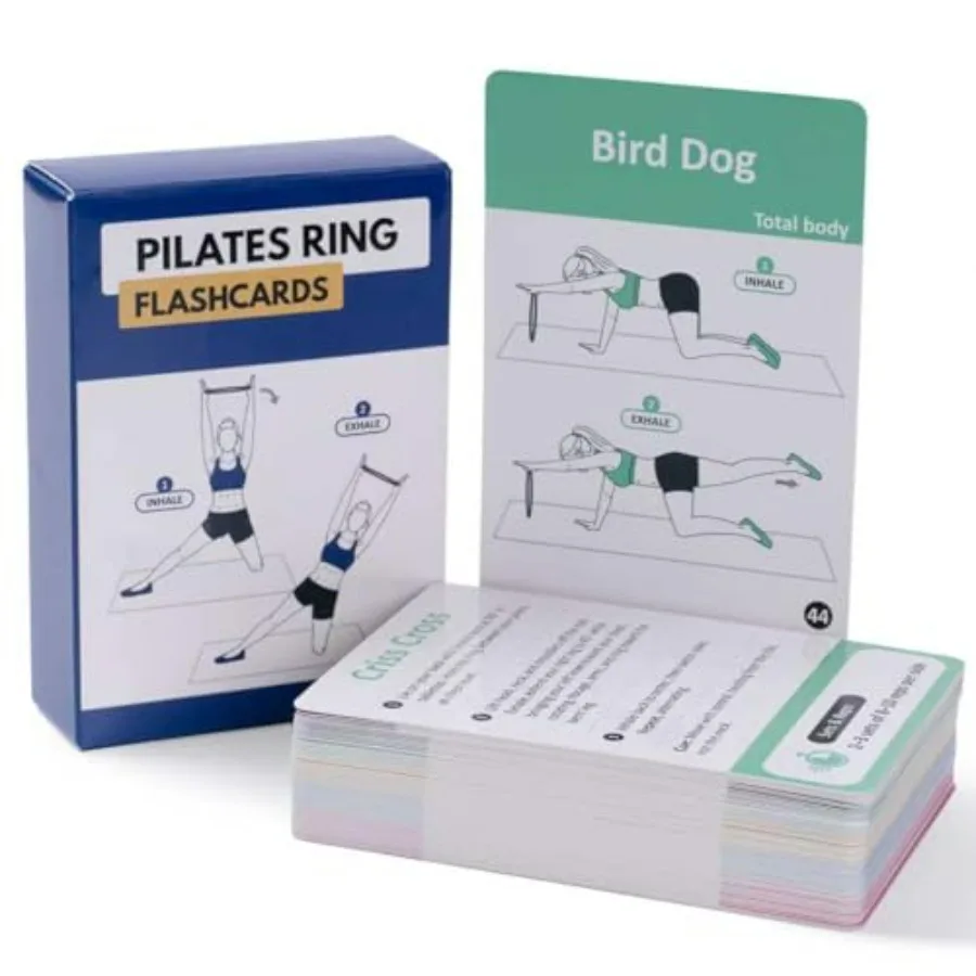 Pilates Ring Workout Cards - Magic Circle Pilates Flashcards - Quick Reference Guide for Pilates Exercises - Yoga Pilates Essen
Pilates Ring Workout Cards - Magic Circle Pilates Flashcards - Quick Reference Guide for Pilates Exercises - Yoga Pilates Essen