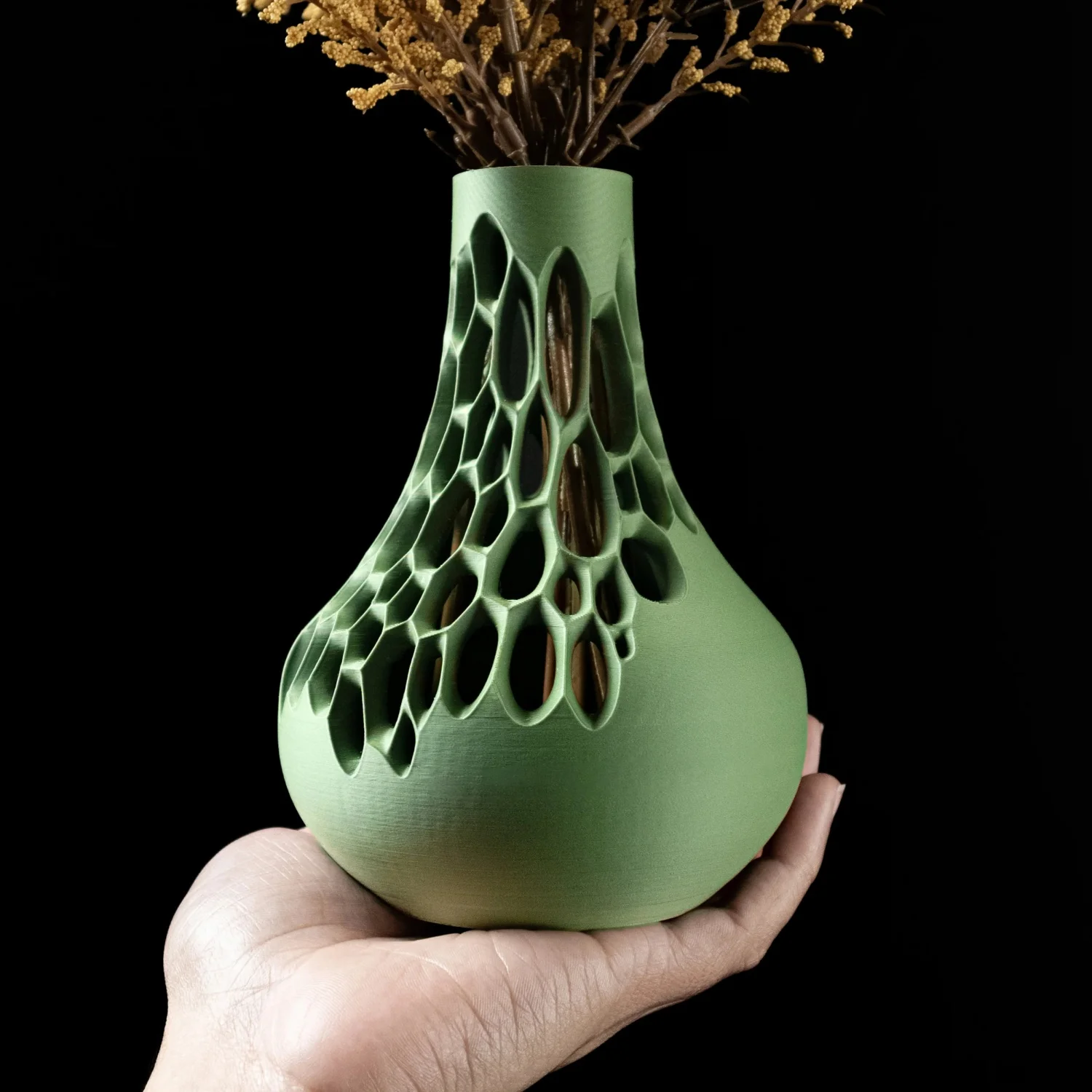 3D Printing Creative Vase Modern Desktop Decoration Hollow Out Vase Living Room or Office Table Decorative Home Decoration
3D Printing Creative Vase Modern Desktop Decoration Hollow Out Vase Living Room or Office Table Decorative Home Decoration