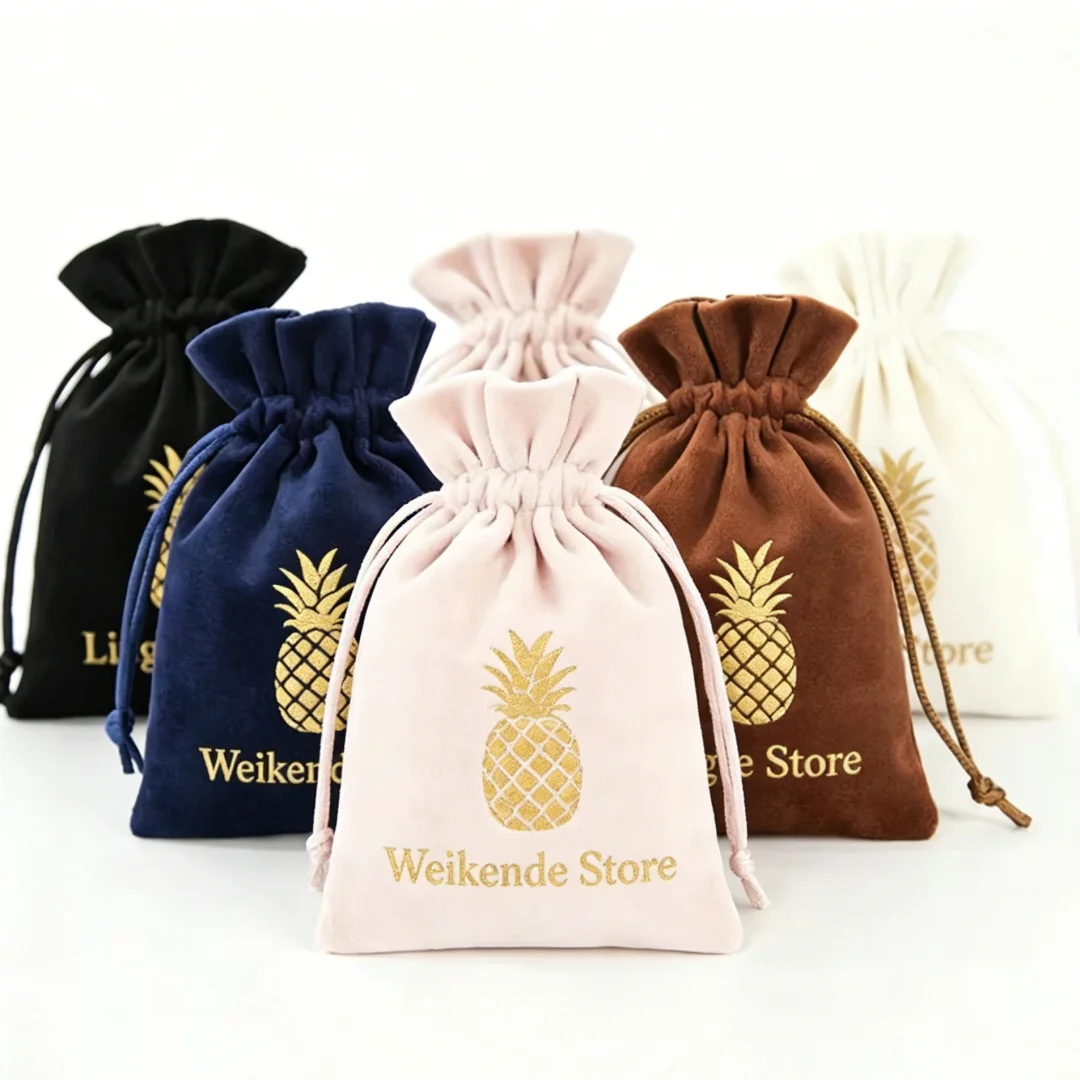 50pcs/lot Custom Logo Retailor Jewelry Velvet Bag Soft Velvet Suede Pouches Packaging for Wedding Party Gift Skincare Storage
50pcs/lot Custom Logo Retailor Jewelry Velvet Bag Soft Velvet Suede Pouches Packaging for Wedding Party Gift Skincare Storage