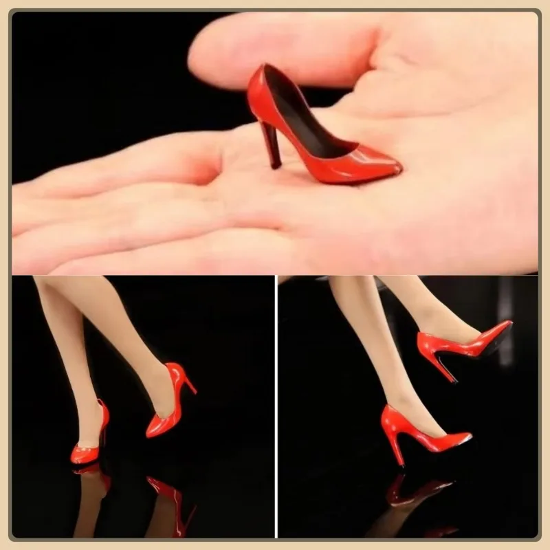 1/6 Scale Female Soldier Red Elegant OL High Heels Sandals Shoes Boots Model for 12" Action Figure Accessory Doll Toys
1/6 Scale Female Soldier Red Elegant OL High Heels Sandals Shoes Boots Model for 12" Action Figure Accessory Doll Toys