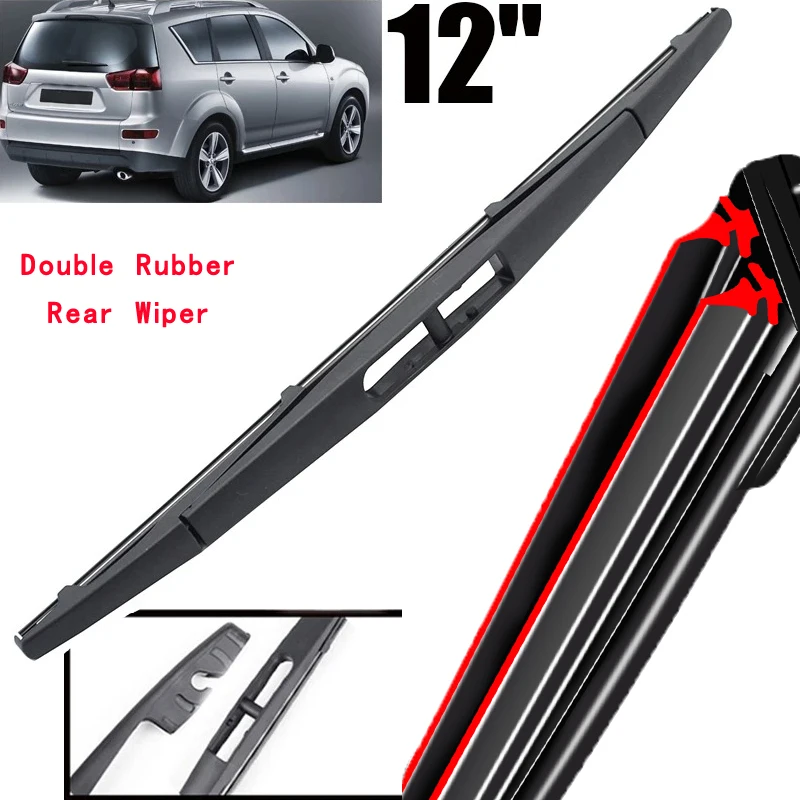 Car Wiper 12" Rear Wiper Blade For Peugeot 4007 2007 - 2012 Windshield Windscreen Clean Tailgate Window Car Rain Brush
Car Wiper 12" Rear Wiper Blade For Peugeot 4007 2007 - 2012 Windshield Windscreen Clean Tailgate Window Car Rain Brush