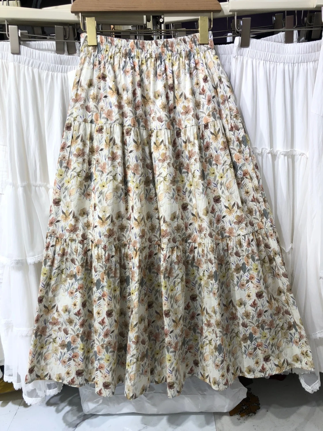 Women's A-Line Skirt Floral Print Country Style High Waist Polyester Fiber Spring 2026 New Miu Series Dopaamine Dress
Women's A-Line Skirt Floral Print Country Style High Waist Polyester Fiber Spring 2026 New Miu Series Dopaamine Dress