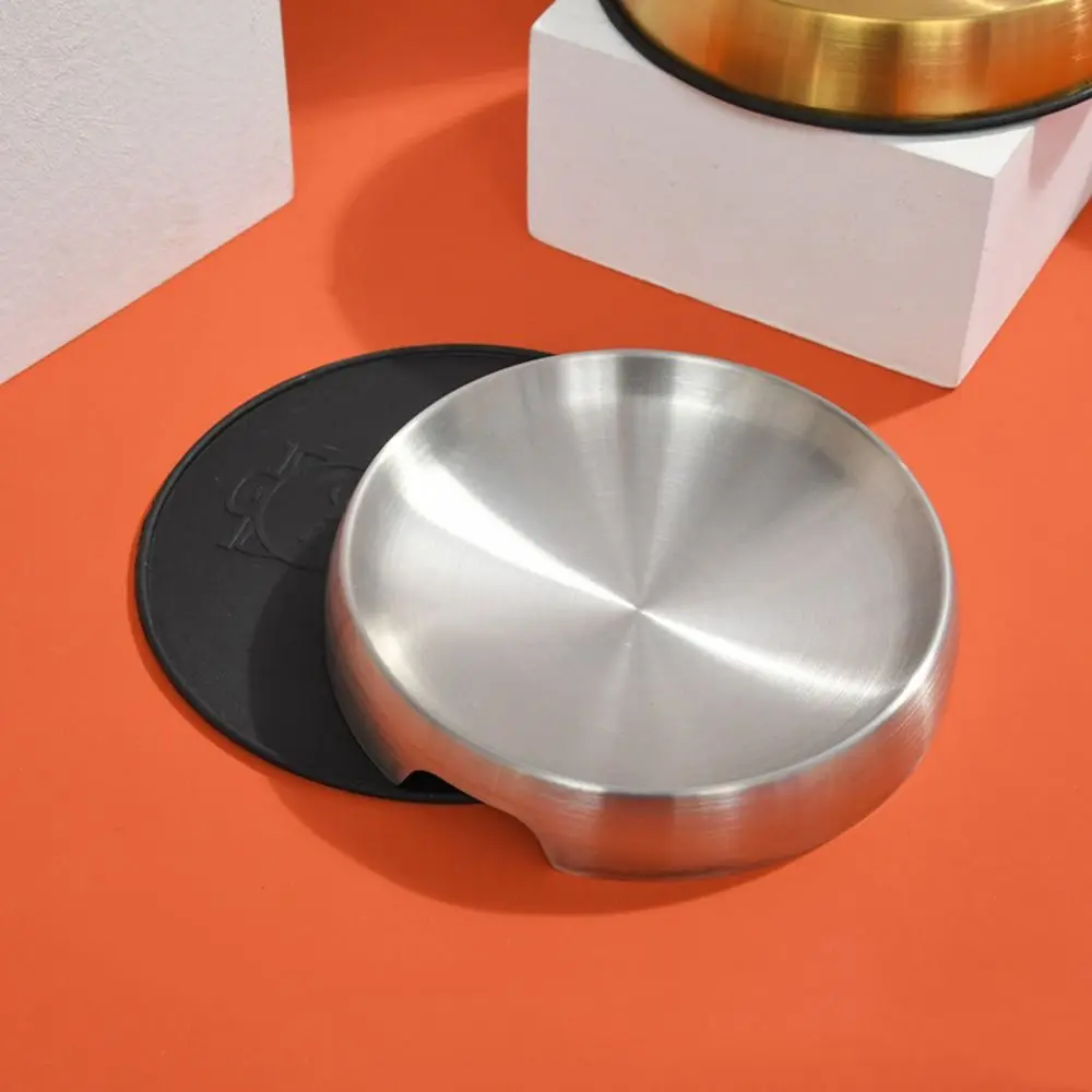 Pets Accessories With Silicone Pad Stainless Steel Pet Bowl Non-Slip Feeder Bowl Dog Bowl Durable 16CM Cat Bowl Dog/Cat
Pets Accessories With Silicone Pad Stainless Steel Pet Bowl Non-Slip Feeder Bowl Dog Bowl Durable 16CM Cat Bowl Dog/Cat