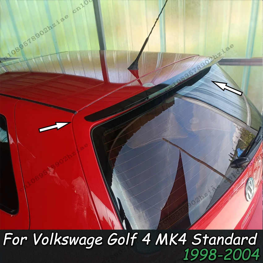 Rear Roof Spoiler Wing For VW Golf 4 MK4 R32 Hatchback 1999-2004 Spoiler ABS Plastic Gloos Black Car Tail Wing Body kit Tuning
Rear Roof Spoiler Wing For VW Golf 4 MK4 R32 Hatchback 1999-2004 Spoiler ABS Plastic Gloos Black Car Tail Wing Body kit Tuning