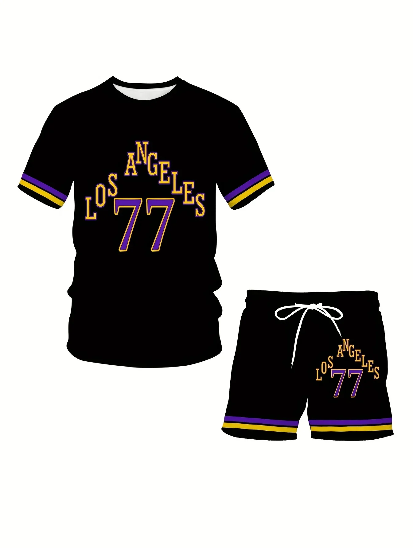 The 2025 Summer New Men's Sportswear Set Is Breathable, Quick-drying, Round-neck, Short-sleeved and Loose Shorts, a Two-piece Fa
The 2025 Summer New Men's Sportswear Set Is Breathable, Quick-drying, Round-neck, Short-sleeved and Loose Shorts, a Two-piece Fa