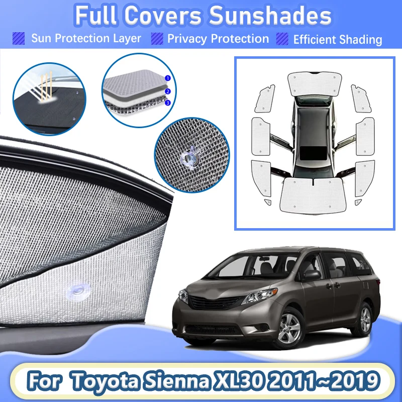 For Toyota Sienna 2011 2017 Accessories XL30 2011~2019 Car Prevention Sunshade Full Visor Reflector Shade Visor Car Accessories
For Toyota Sienna 2011 2017 Accessories XL30 2011~2019 Car Prevention Sunshade Full Visor Reflector Shade Visor Car Accessories