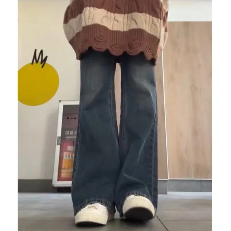 2026 New American Retro Micro Flared Jeans Women plus Size Slim Wide Leg Pants High Street INS Trendy Deep Color High Waist
2026 New American Retro Micro Flared Jeans Women plus Size Slim Wide Leg Pants High Street INS Trendy Deep Color High Waist