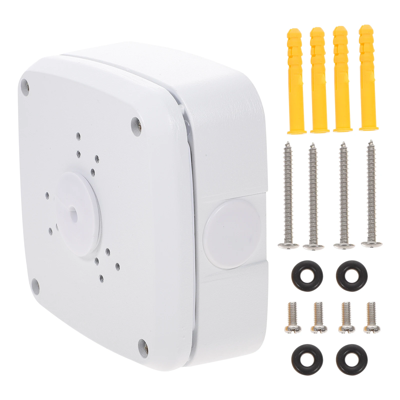 Ceiling Cross-wire Box Security Bracket White Base Cable Container Line Storage Junction Box CCTV Outdoor Mount
Ceiling Cross-wire Box Security Bracket White Base Cable Container Line Storage Junction Box CCTV Outdoor Mount