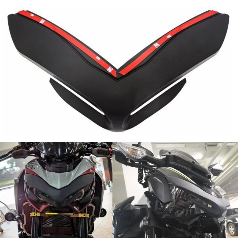 Motorcycle Front Fairing Aerodynamic ABS Winglets Cover Protection Guards For KAWASAKI Z900 Z 900 2017 2018 2019 2020
Motorcycle Front Fairing Aerodynamic ABS Winglets Cover Protection Guards For KAWASAKI Z900 Z 900 2017 2018 2019 2020