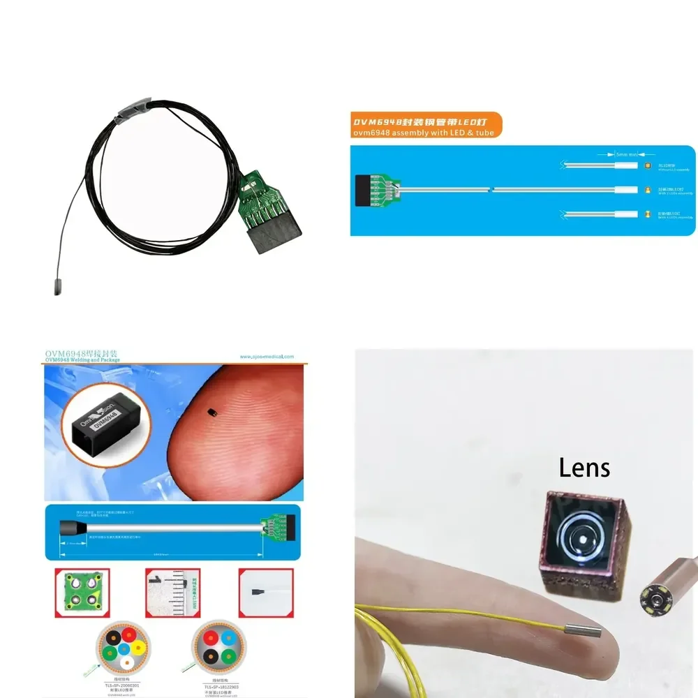 OVM6948 Mini Drain Inspection LED Gedgets Module Medical
OVM6948 Mini Drain Inspection LED Gedgets Module Medical