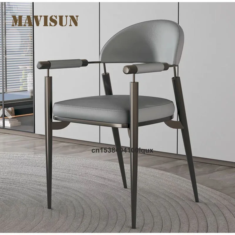 Industrial Dinning Chair With Stainless Steel Frame Leather Sense Of Luxury Household 0.5 meters Dinning Chair With Backrest
Industrial Dinning Chair With Stainless Steel Frame Leather Sense Of Luxury Household 0.5 meters Dinning Chair With Backrest