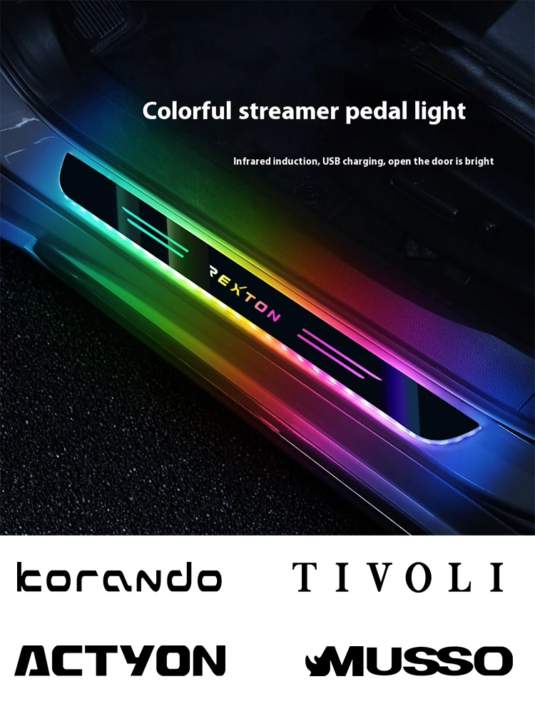 Car LED Wireless Threshold Light For Ssangyong Rexton Tivoli Musso Kyron Actyon Automobile Interior Threshold Light Accessories
Car LED Wireless Threshold Light For Ssangyong Rexton Tivoli Musso Kyron Actyon Automobile Interior Threshold Light Accessories