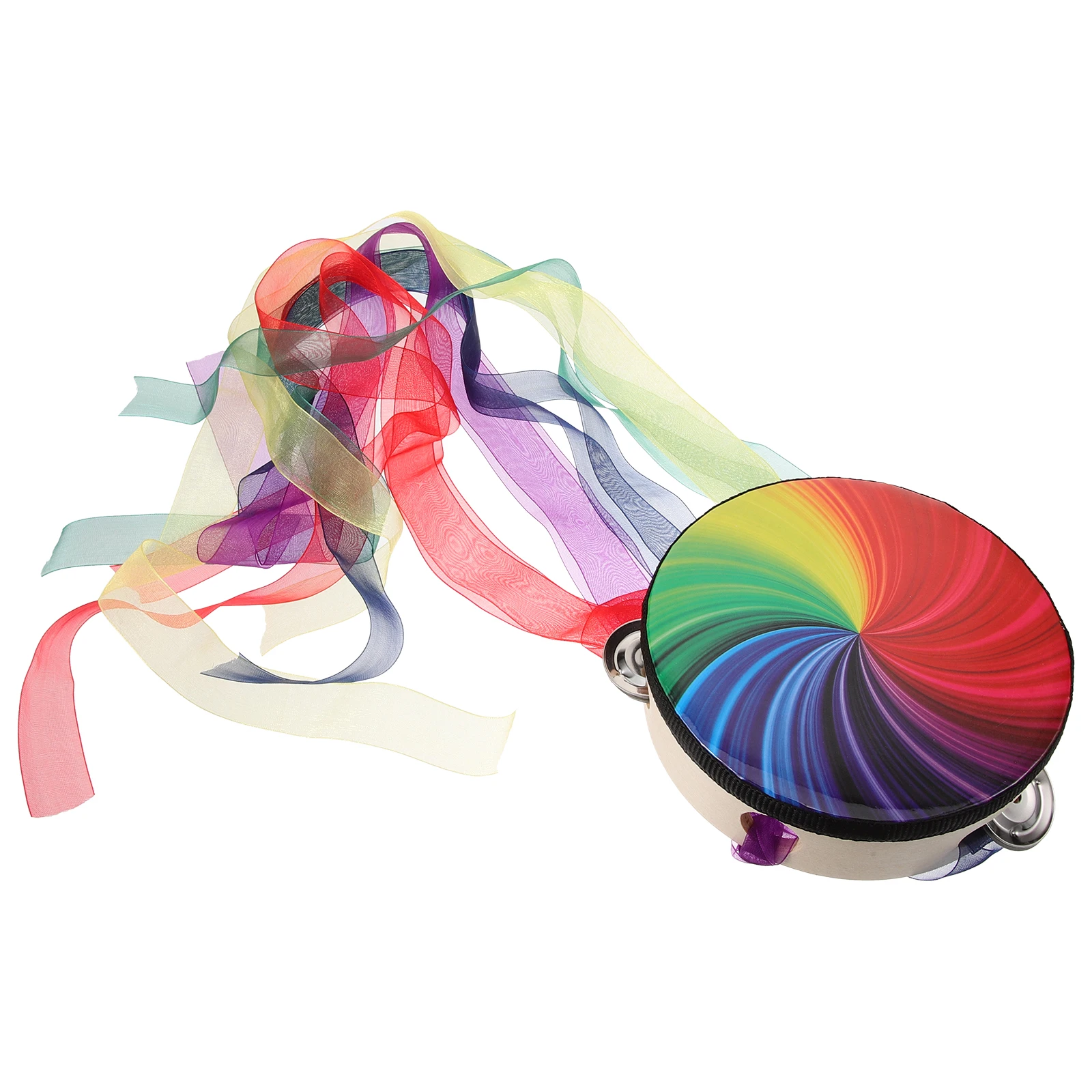 6-inch Rainbow Hand Drum Props with Straps Tambourines For Adults for Dance Stage Performance Musical Instrument Tambourine
6-inch Rainbow Hand Drum Props with Straps Tambourines For Adults for Dance Stage Performance Musical Instrument Tambourine