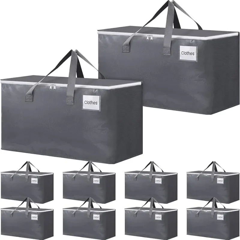 BlissTotes Large Moving Boxes with Zippers & Handles Moving Supplies with Lids, Heavy Duty Totes for Storage Bags
BlissTotes Large Moving Boxes with Zippers & Handles Moving Supplies with Lids, Heavy Duty Totes for Storage Bags
