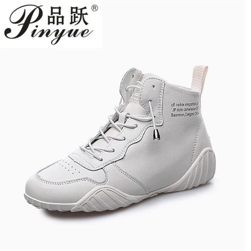 Genuine Leather Women Version Small White Shoes Spring Breathable Sports Ladies Flat Casual High top student training shoe 35-40
Genuine Leather Women Version Small White Shoes Spring Breathable Sports Ladies Flat Casual High top student training shoe 35-40