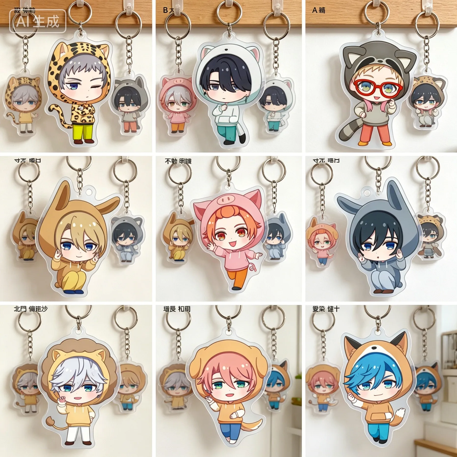 Anime B-PROJECT Tsubasa Sumisora Tomohisa Kitakado Q-style Acrylic Pendant Keychains bag decorations Festivals Gifts
Anime B-PROJECT Tsubasa Sumisora Tomohisa Kitakado Q-style Acrylic Pendant Keychains bag decorations Festivals Gifts