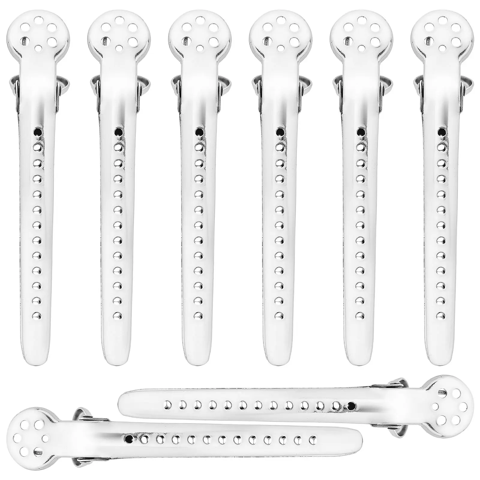 8PCS Metal Hairdressing Clips Durable Safe Professional Traceless Grip Ideal Home Store Daily Use Hairpin Sectioning
8PCS Metal Hairdressing Clips Durable Safe Professional Traceless Grip Ideal Home Store Daily Use Hairpin Sectioning