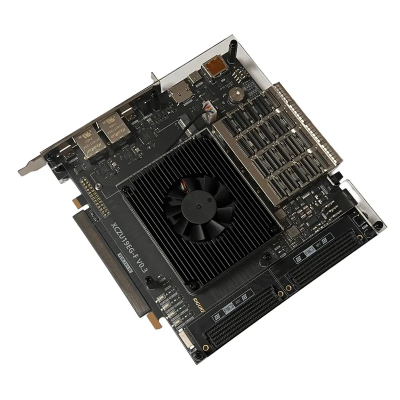 XCZU19EG-F FPGA Development Board MPSoC XCZU19EG FMC HPC QSFP28 100G Optical Port PCIE3.0
XCZU19EG-F FPGA Development Board MPSoC XCZU19EG FMC HPC QSFP28 100G Optical Port PCIE3.0