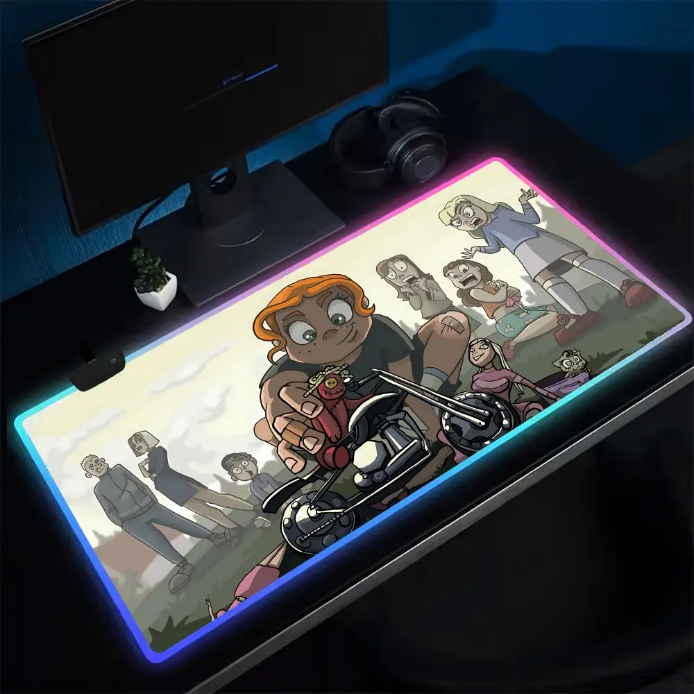 Popular M-METAL F-FAMILY Mouse Pad Anime Gaming Mouse Pad LED Table Pads Backlit Rubber Desktop XXL RGB Desk Mats
Popular M-METAL F-FAMILY Mouse Pad Anime Gaming Mouse Pad LED Table Pads Backlit Rubber Desktop XXL RGB Desk Mats