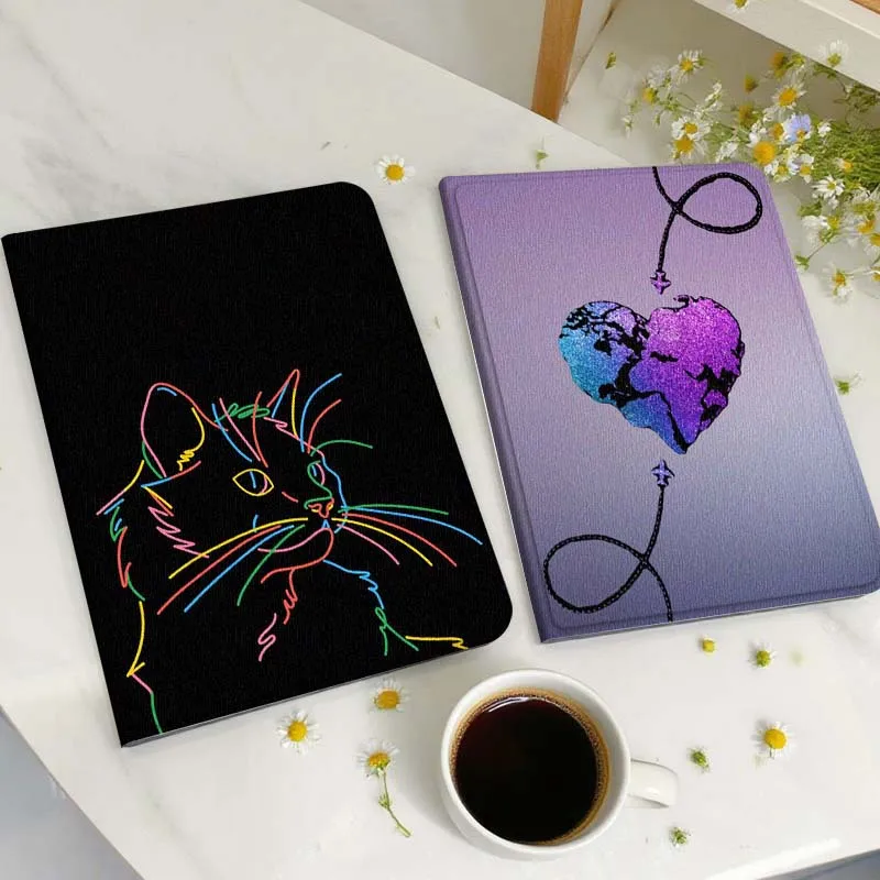 Cartoon Cat Neon Line Gift Tablet Case For Huawei Honor MatePad MediaPad Air 5 6 7 11 V6 V7 V8 V9 X9 X8 T10 T10s C5e T5
Cartoon Cat Neon Line Gift Tablet Case For Huawei Honor MatePad MediaPad Air 5 6 7 11 V6 V7 V8 V9 X9 X8 T10 T10s C5e T5