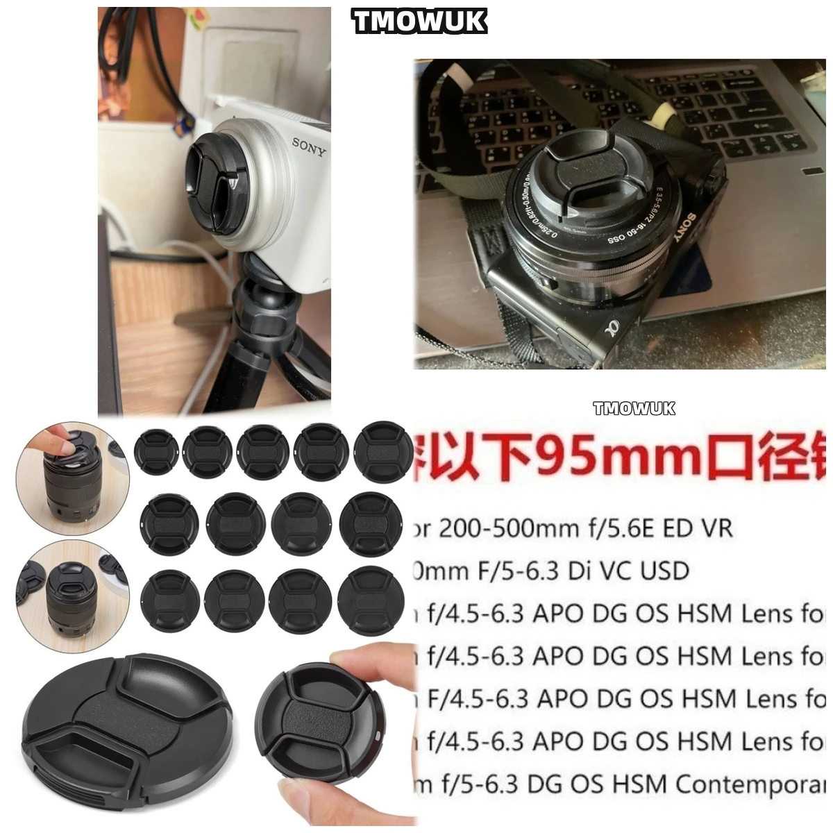 For Panasonic S1R S9 G100 G95 GH6 GX7 GX8 DMC-FZ400 DMC-FZ450 Camera Lens Cap Protective Cover Center Pinch Snap-on 49mm 52 55 5 
For Panasonic S1R S9 G100 G95 GH6 GX7 GX8 DMC-FZ400 DMC-FZ450 Camera Lens Cap Protective Cover Center Pinch Snap-on 49mm 52 55 5