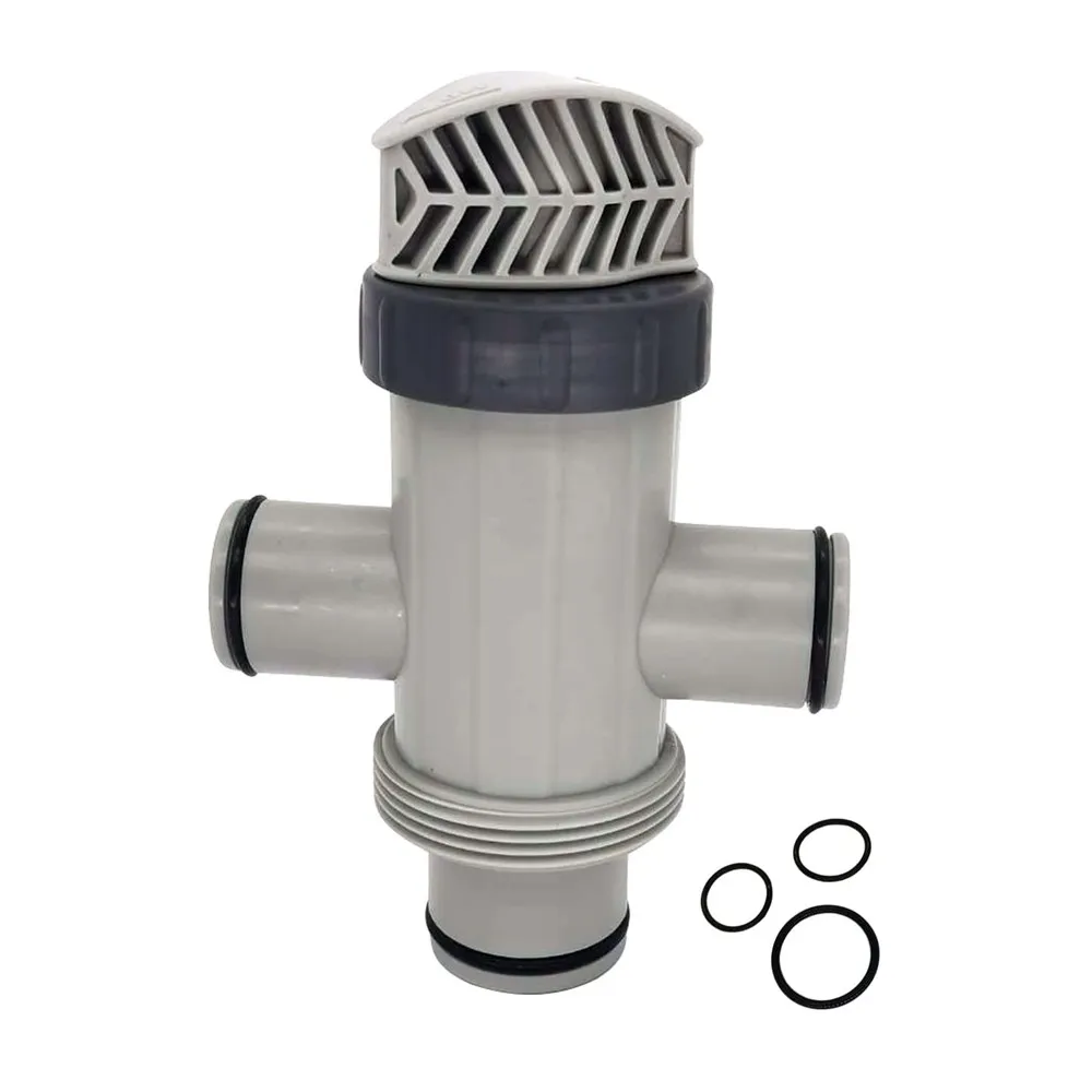 11872 Dual Split Hose Plunger Valve Hose Connector Compatible with Electric Manual Pool Pump and Above Ground Pool
11872 Dual Split Hose Plunger Valve Hose Connector Compatible with Electric Manual Pool Pump and Above Ground Pool