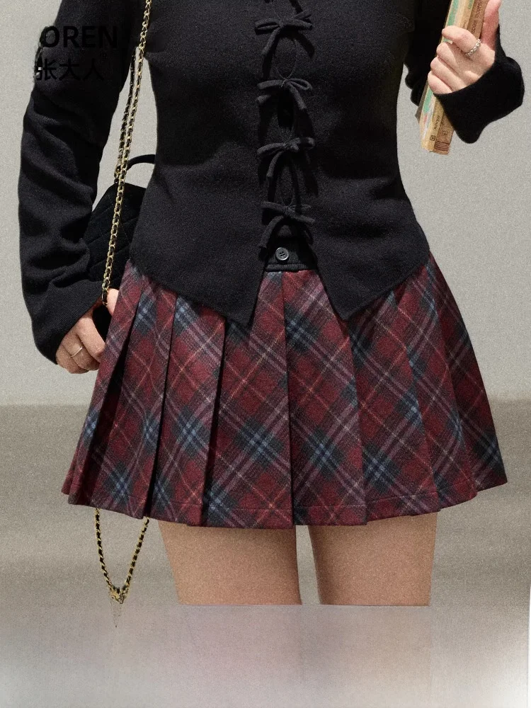 Sweet Retro plus Size Plaid Skirt High Waist Korean Style Commute Pear Shape Bodycon Short Skirt Regular Thickness
Sweet Retro plus Size Plaid Skirt High Waist Korean Style Commute Pear Shape Bodycon Short Skirt Regular Thickness