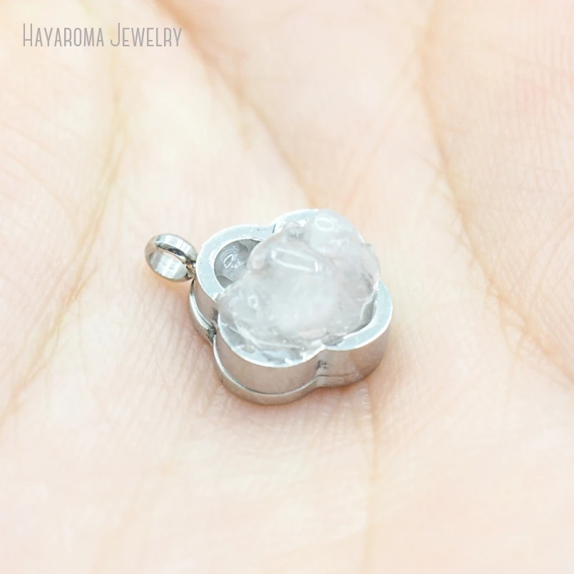 5Pcs Wholesale Silver Plated Copper Metal Rose Quartz Crystal Pendant Plant Flower Jewelry Charms
5Pcs Wholesale Silver Plated Copper Metal Rose Quartz Crystal Pendant Plant Flower Jewelry Charms