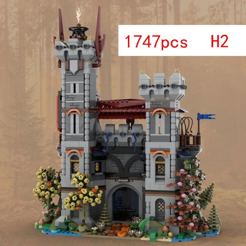 Spot MOC-150041 1747 шт., сборка мелких частиц, строительные блоки, средневековый волшебник, замок, крепость 31120, строительные игрушки
Spot MOC-150041 1747 шт., сборка мелких частиц, строительные блоки, средневековый волшебник, замок, крепость 31120, строительные игрушки