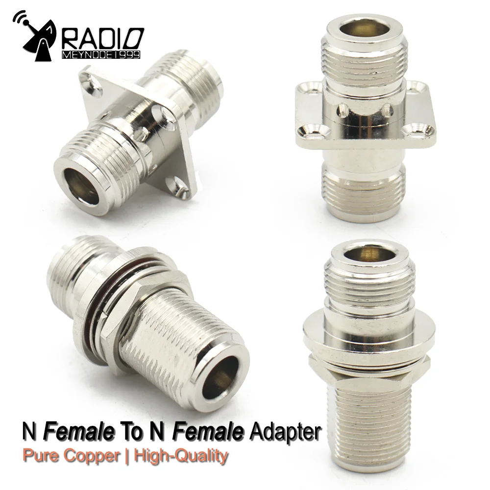 N Type Connector L16 N Female to N Female 4 hole female flange with O-ring Bulkhead RF Coaxial Adapter Brass Copper
N Type Connector L16 N Female to N Female 4 hole female flange with O-ring Bulkhead RF Coaxial Adapter Brass Copper