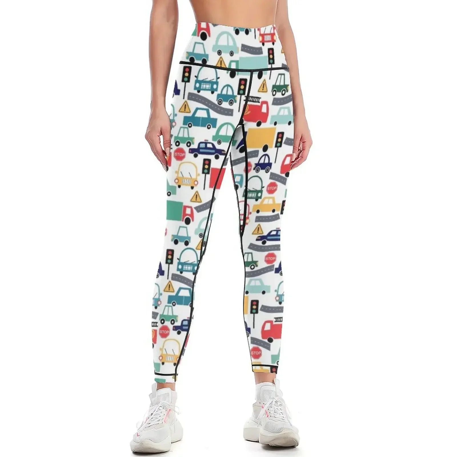 Cars and Trucks Busy City Traffic Kids Pattern Leggings trousers Women's fitness active wear Fitness woman Womens Leggings
Cars and Trucks Busy City Traffic Kids Pattern Leggings trousers Women's fitness active wear Fitness woman Womens Leggings