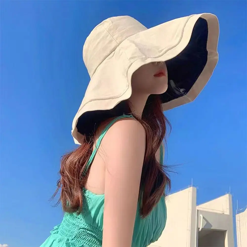 Foldable Visor Hat Outdoor Solid Color Summer Travel UV Protection Sun Hat Bucket Hat Women Cap Fisherman Hat
Foldable Visor Hat Outdoor Solid Color Summer Travel UV Protection Sun Hat Bucket Hat Women Cap Fisherman Hat
