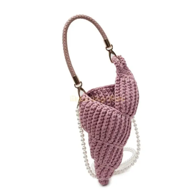X90D Women Shoulder Bag Handwoven Handbag Fashion Crossbody Bag with Pearls Strap
X90D Women Shoulder Bag Handwoven Handbag Fashion Crossbody Bag with Pearls Strap