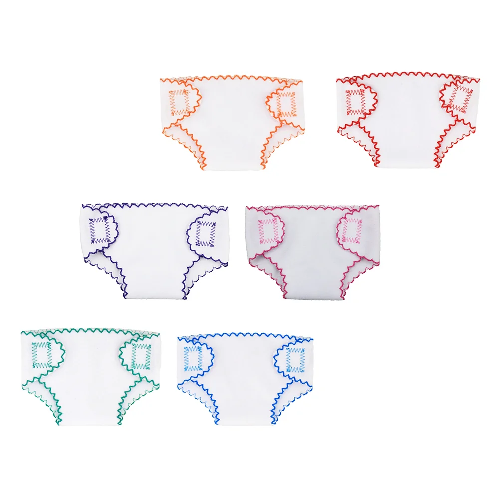 6 Pcs Cloth Diapers for Mini Lingerie Boys Making Materials DIY Accessory Kids Nappies Nappy Baby Toddler
6 Pcs Cloth Diapers for Mini Lingerie Boys Making Materials DIY Accessory Kids Nappies Nappy Baby Toddler