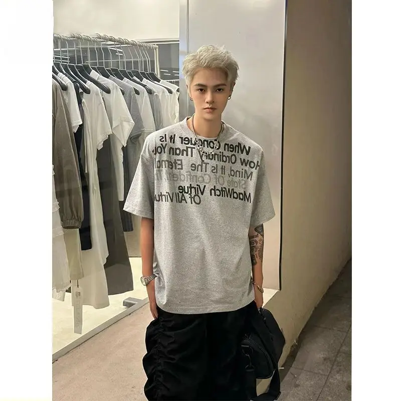 T Shirts for Men High-end Designed Niche Summer Street American Style Printed Loose Casual Retro Round Neck Short-sleeved Top
T Shirts for Men High-end Designed Niche Summer Street American Style Printed Loose Casual Retro Round Neck Short-sleeved Top