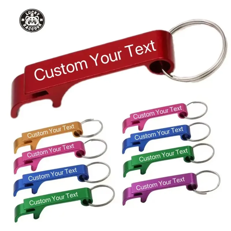 Portable Beer Bottle Opener Keychain Custom LOGO Name Keyring Multifunctional Laser Carving Key Ring Chain Bar AD Party Gift
Portable Beer Bottle Opener Keychain Custom LOGO Name Keyring Multifunctional Laser Carving Key Ring Chain Bar AD Party Gift