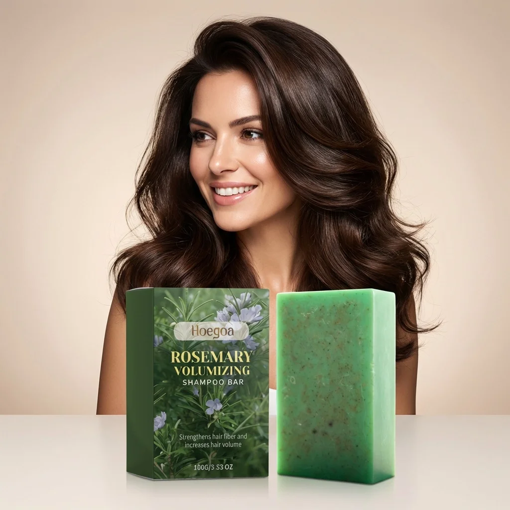 Rosemary Volumizing Shampoo Soap Thickening Gentle Cleansing Smoothing Nourishing Scalp Oil Control Refreshing Shampoo Bar 100g
Rosemary Volumizing Shampoo Soap Thickening Gentle Cleansing Smoothing Nourishing Scalp Oil Control Refreshing Shampoo Bar 100g