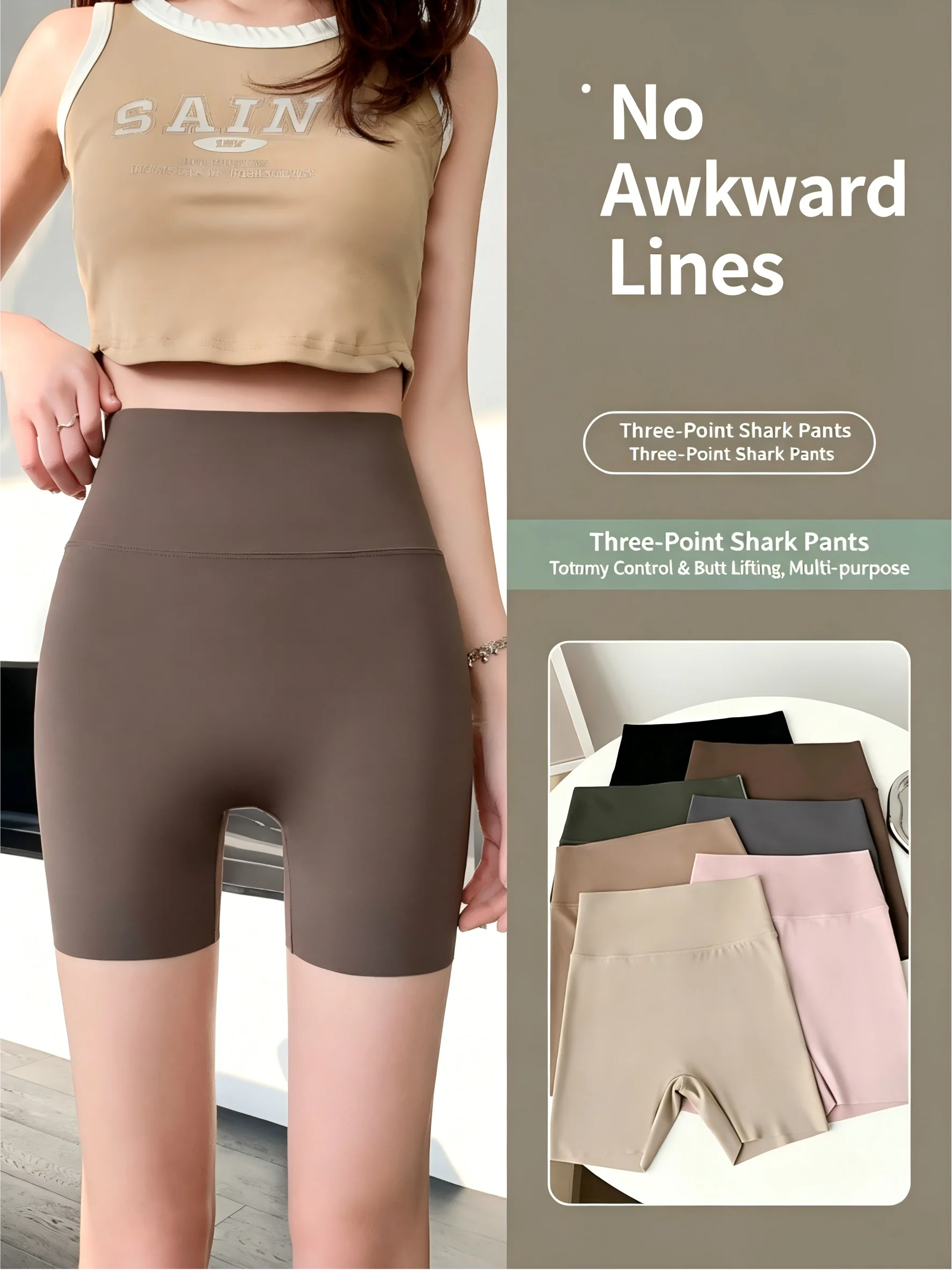 Luxe Ladies Breathable Summer Shark Shorts High Waist Figure Slimming Butt Lift Fitness Cycling Bottoms
Luxe Ladies Breathable Summer Shark Shorts High Waist Figure Slimming Butt Lift Fitness Cycling Bottoms